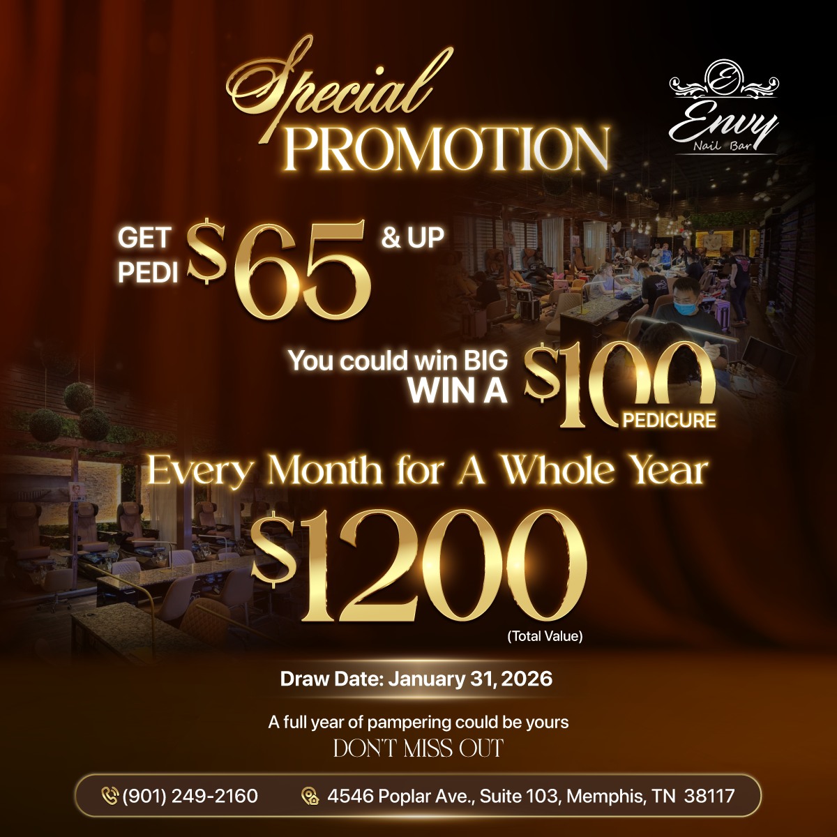 🌟 Envy Nail Bar - Promotions 🌟