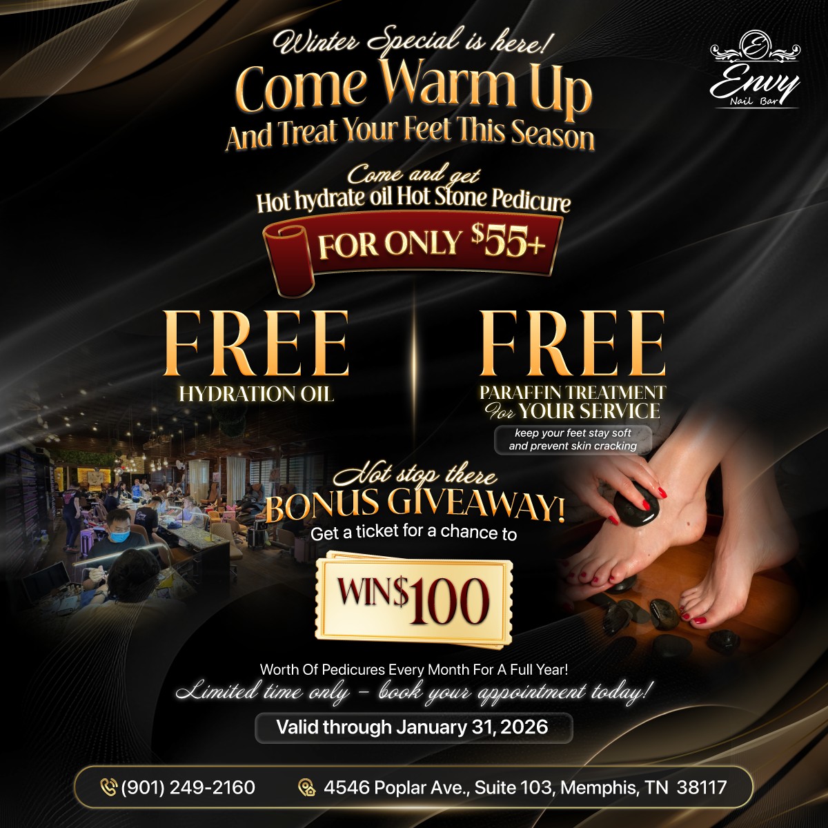 🌟 Envy Nail Bar - Promotions 🌟