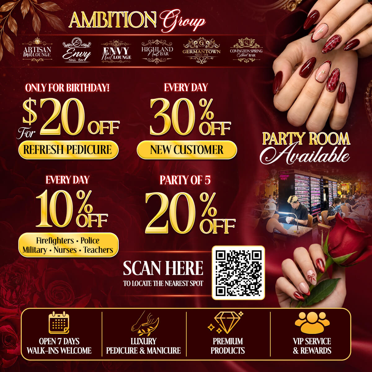 🌟 Envy Nail Bar - Promotions 🌟